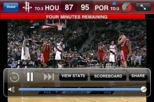 Watch NBA games live on your iPhone or Android